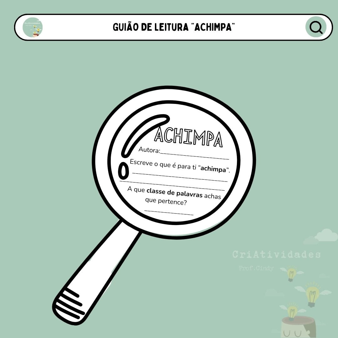 Guião de leitura "Achimpa"