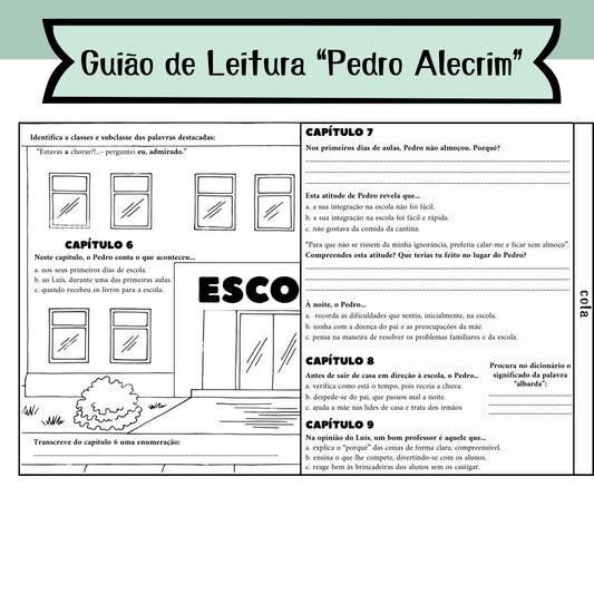 Guião de leitura "Pedro Alecrim"