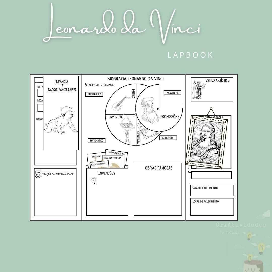 Leonardo da Vinci - Lapbook