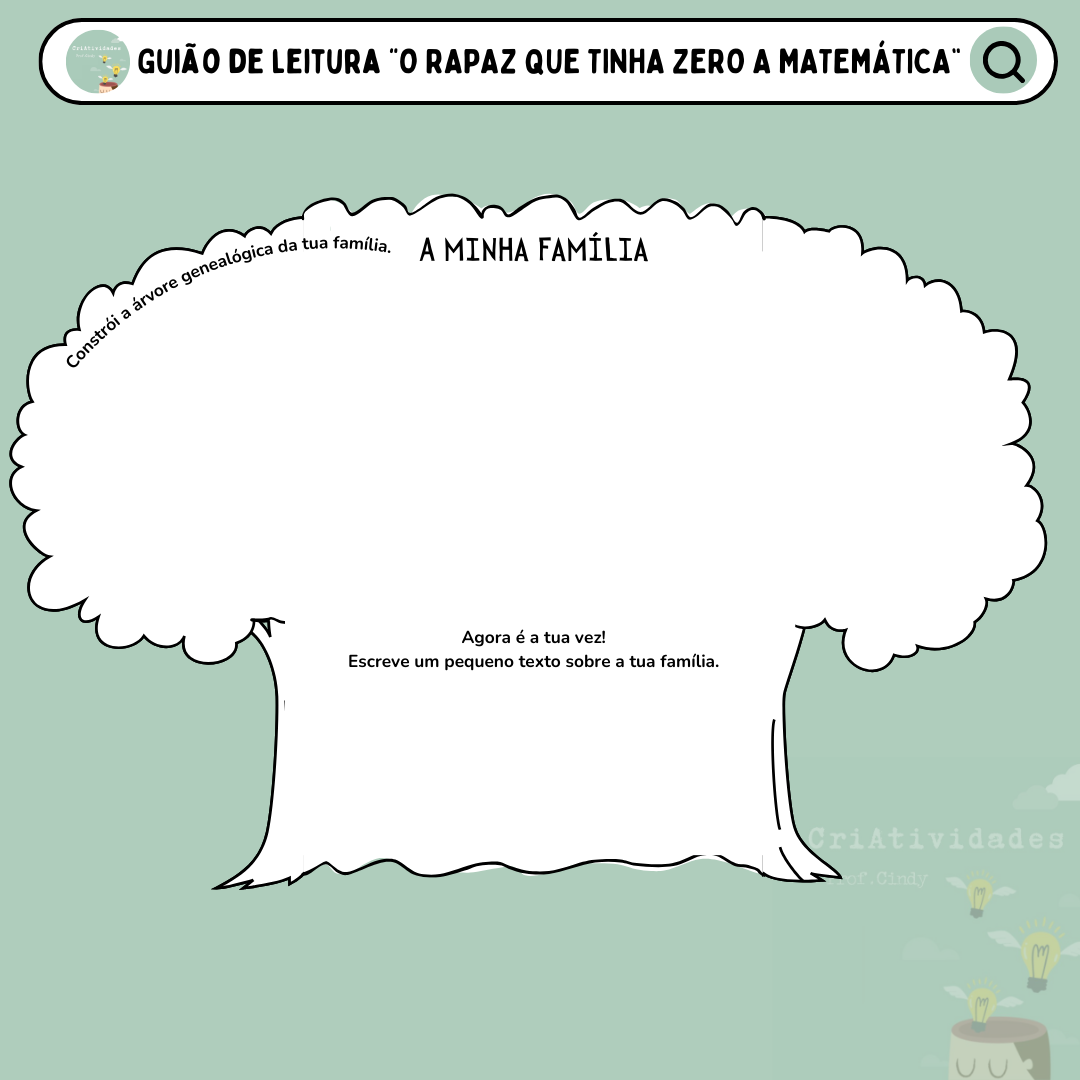 Guião de leitura "O rapaz que tinha zero a matemática"