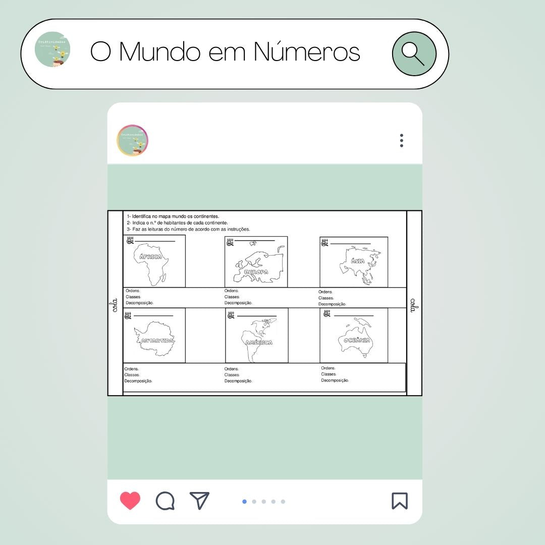 O Mundo em Números - Flipbook