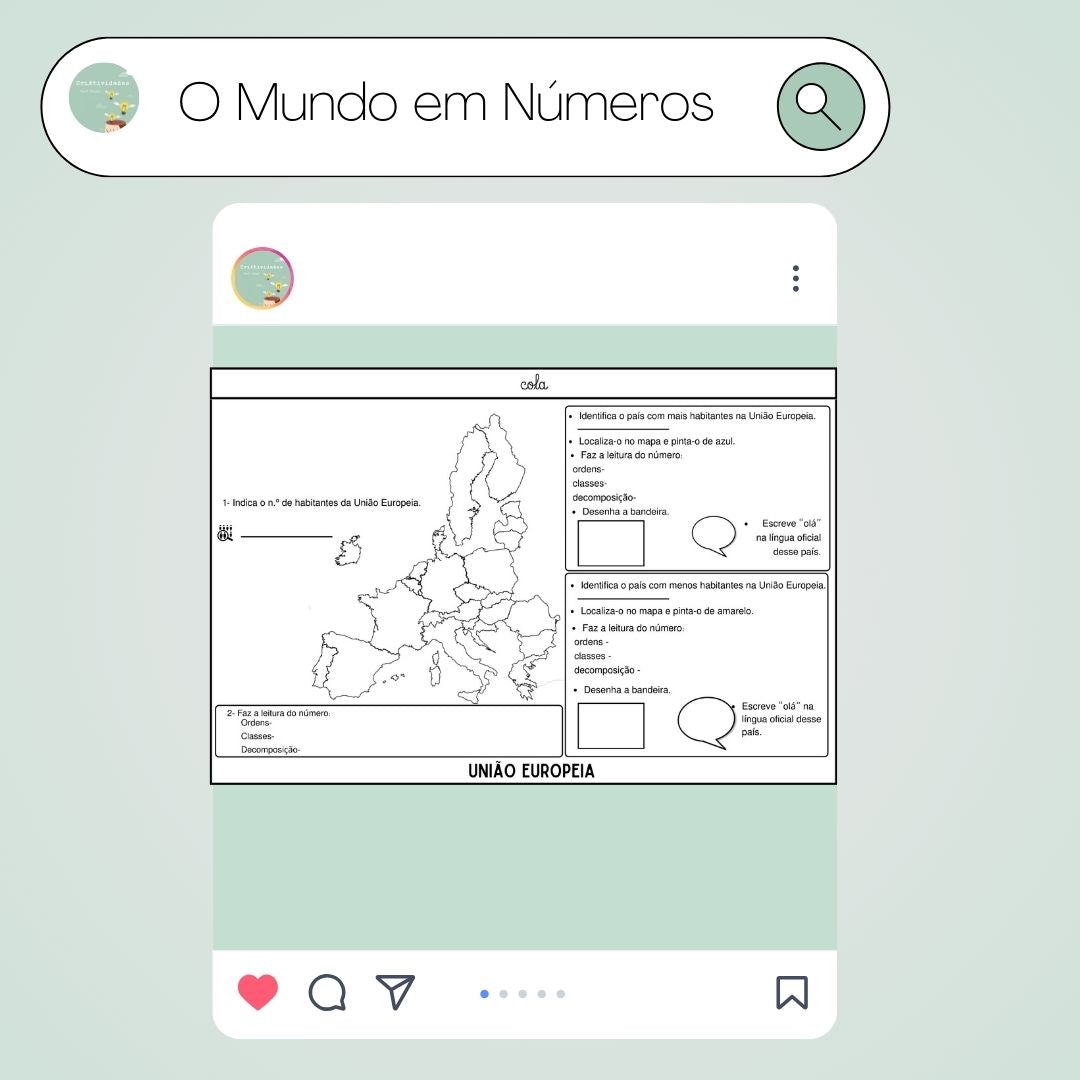 O Mundo em Números - Flipbook