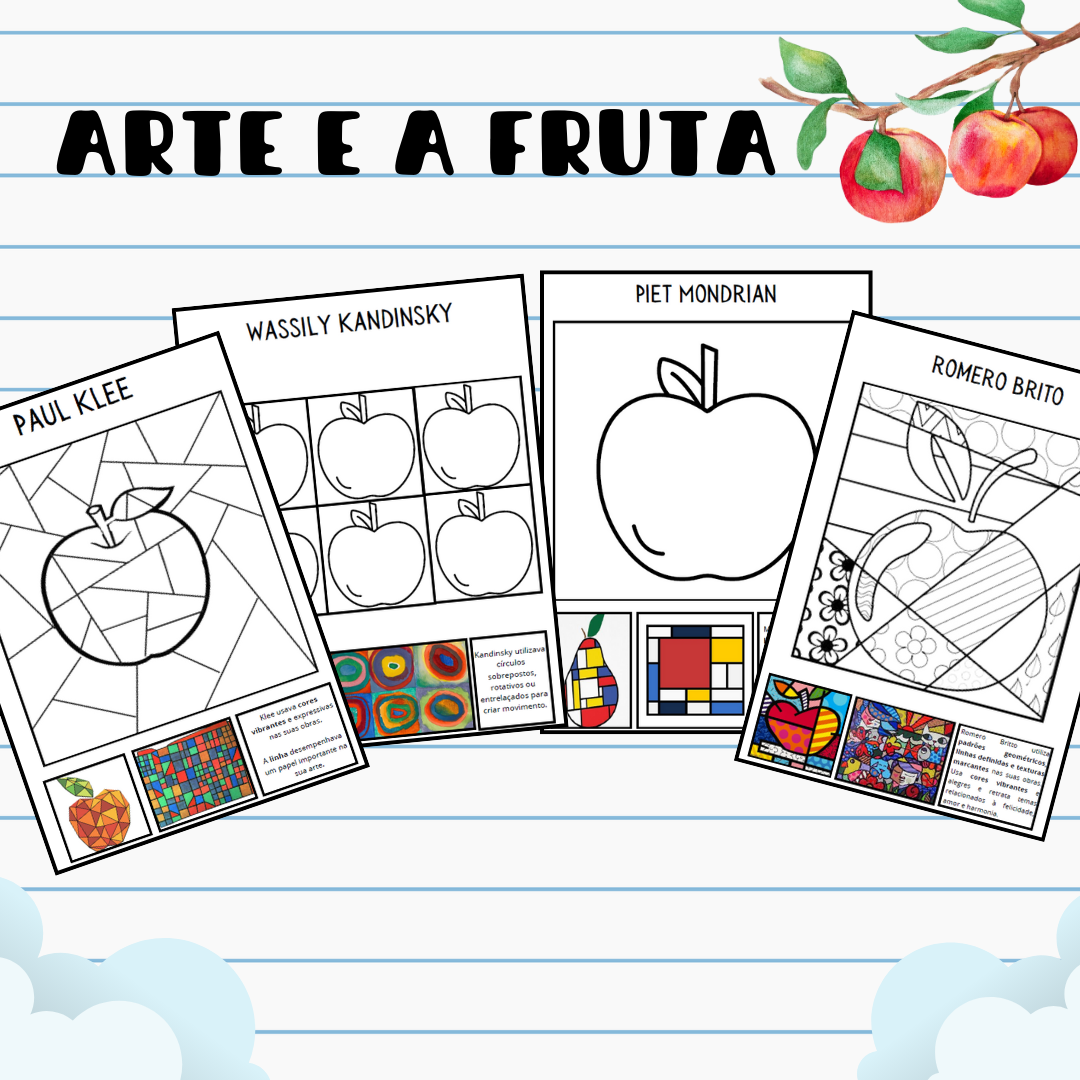 Pack ARTE (Outono, primavera, alimentação, páscoa, halloween, etc. )