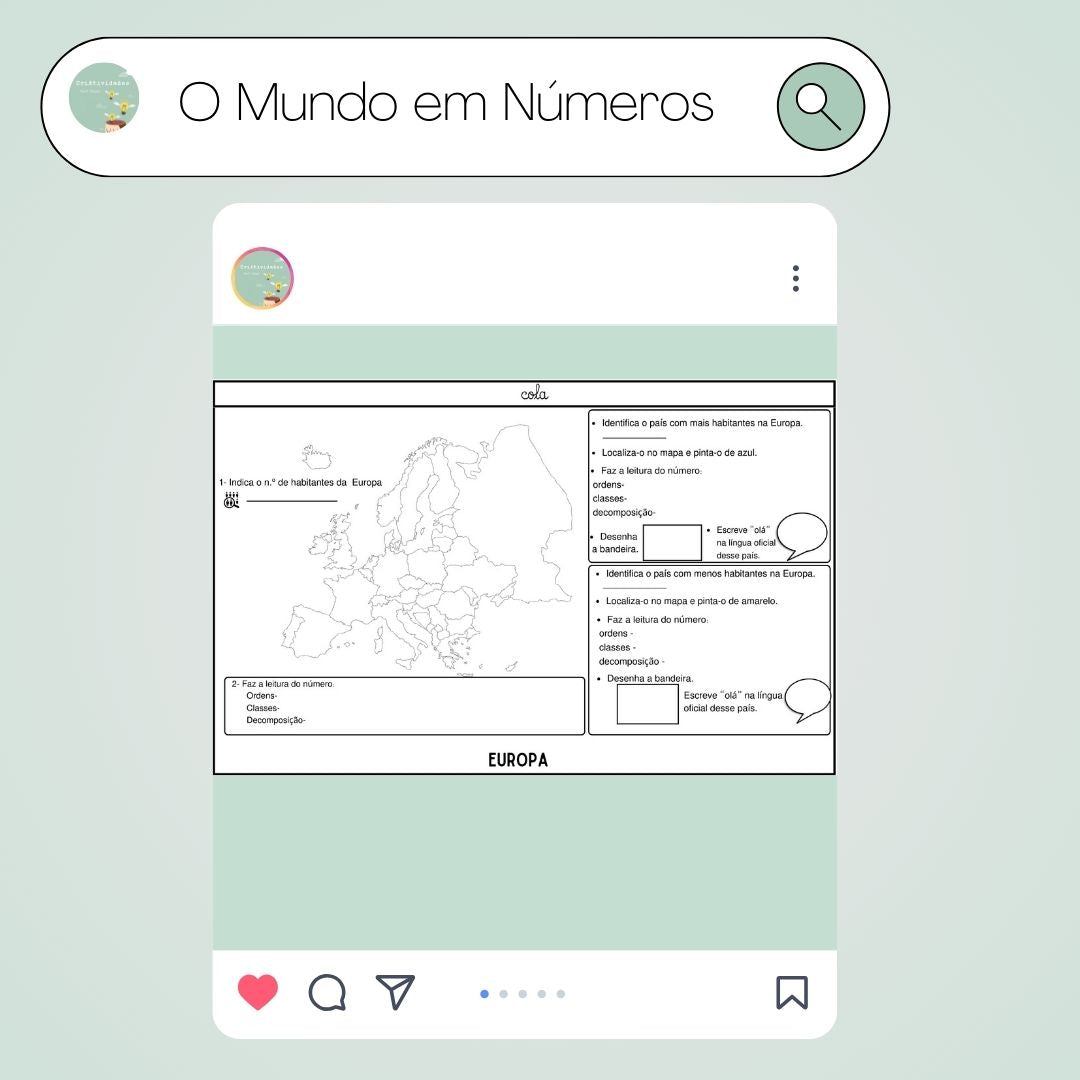 O Mundo em Números - Flipbook