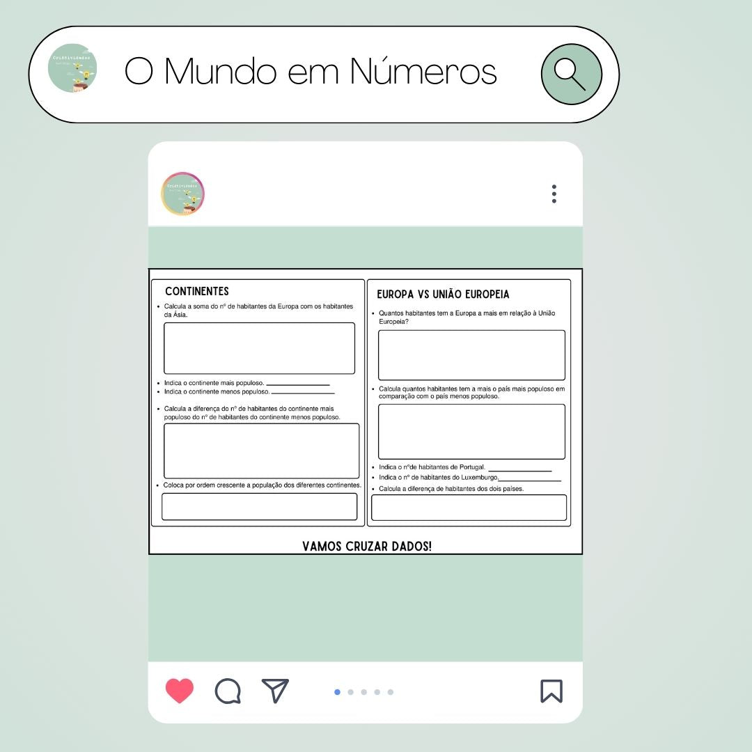 O Mundo em Números - Flipbook