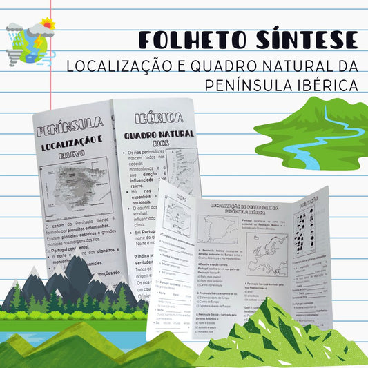 Folheto Síntese - Quadro Natural da Península Ibérica