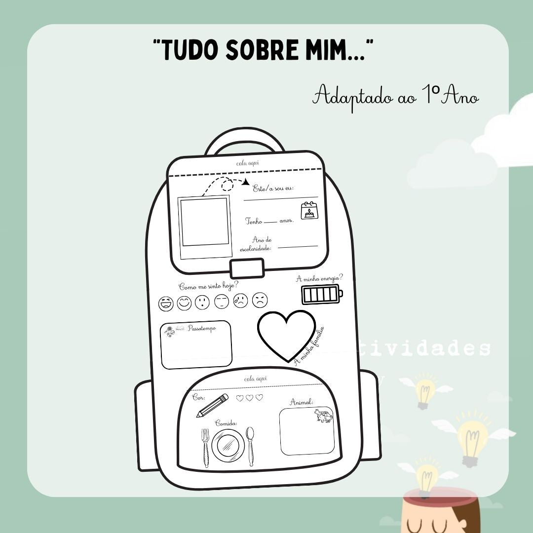 Tudo sobre mim adaptado 1ºano