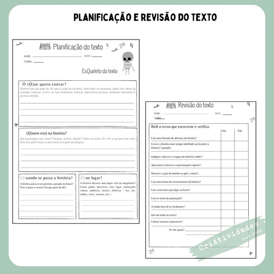 Planificação e revisão do texto